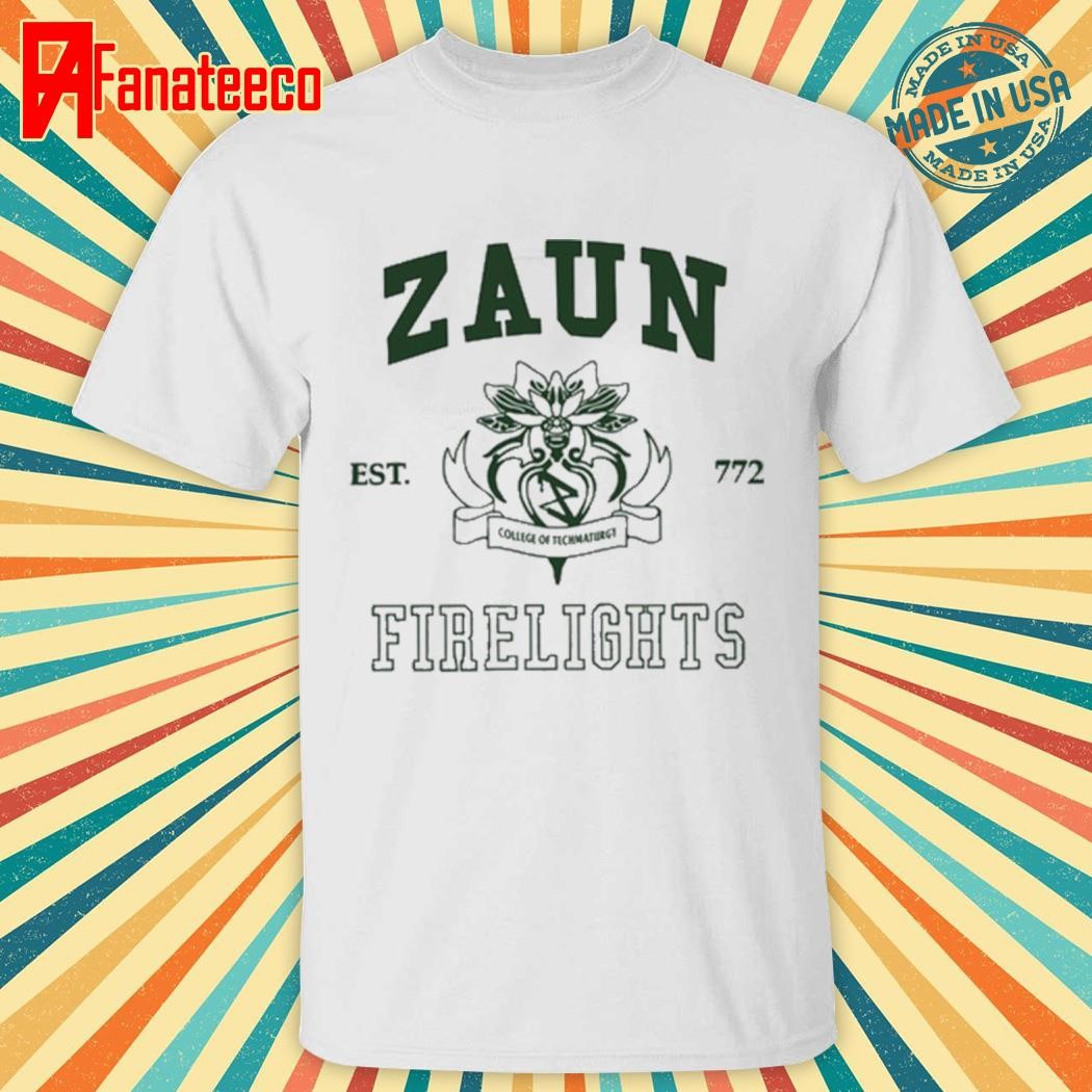 Zaun Firelights Est 772 Shirt